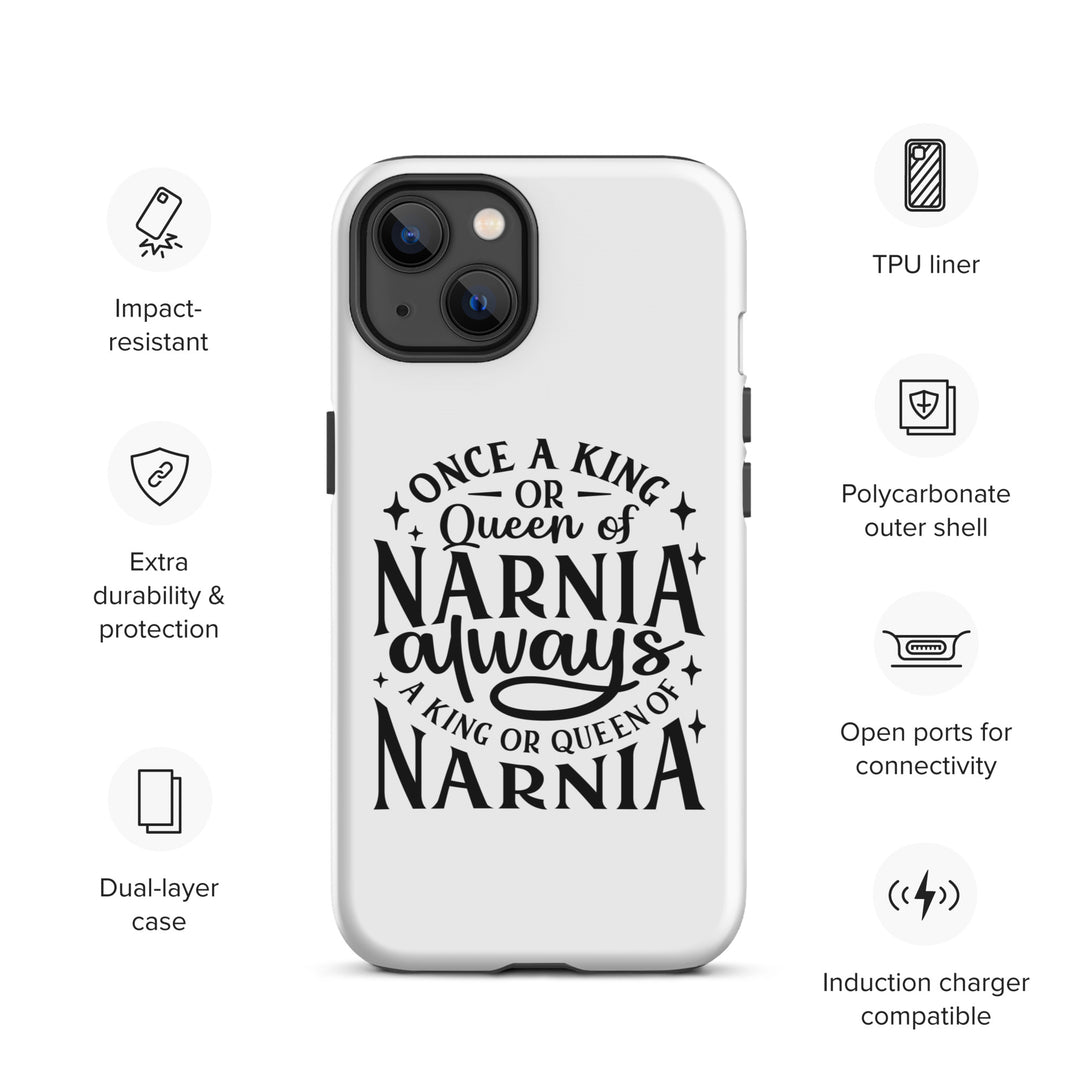 Christian Phone Case King or Queen Narnia White for iPhone® iPhone® Phone Cases   