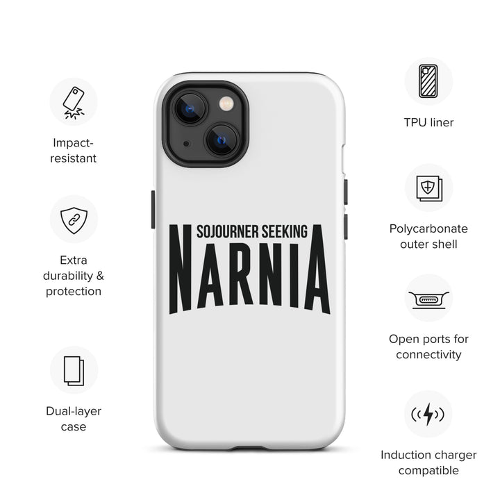 Christian Phone Case Sojourner Seeking Narnia White for iPhone® iPhone® Phone Cases   