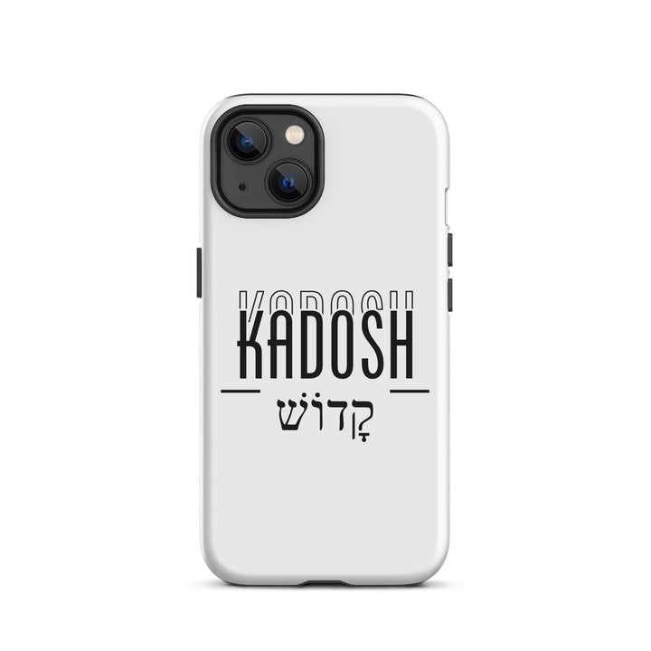 Christian Phone Case Kadosh Hebrew White for iPhone® iPhone® Phone Cases Matte iPhone 13 