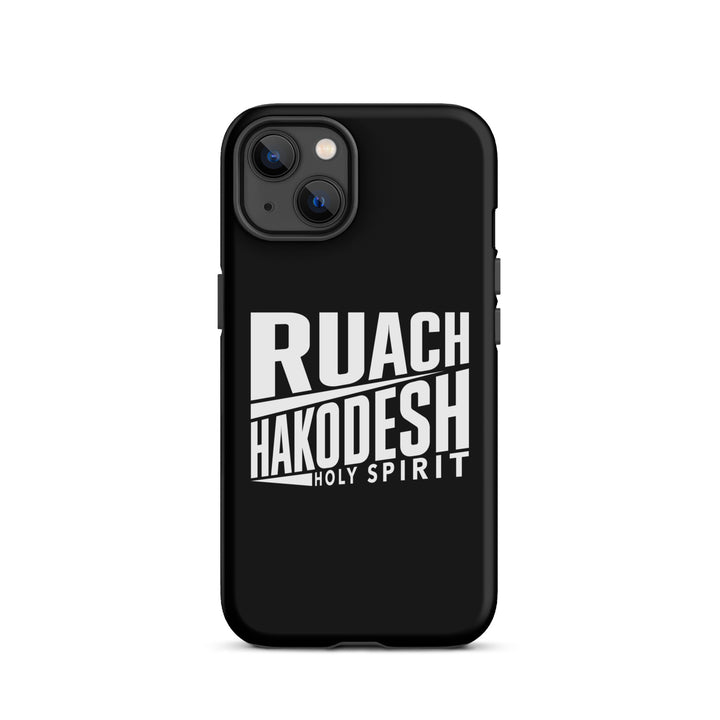 Christian Phone Case Ruach Hakodesh Holy Spirit Black for iPhone® iPhone® Phone Cases Matte iPhone 13 