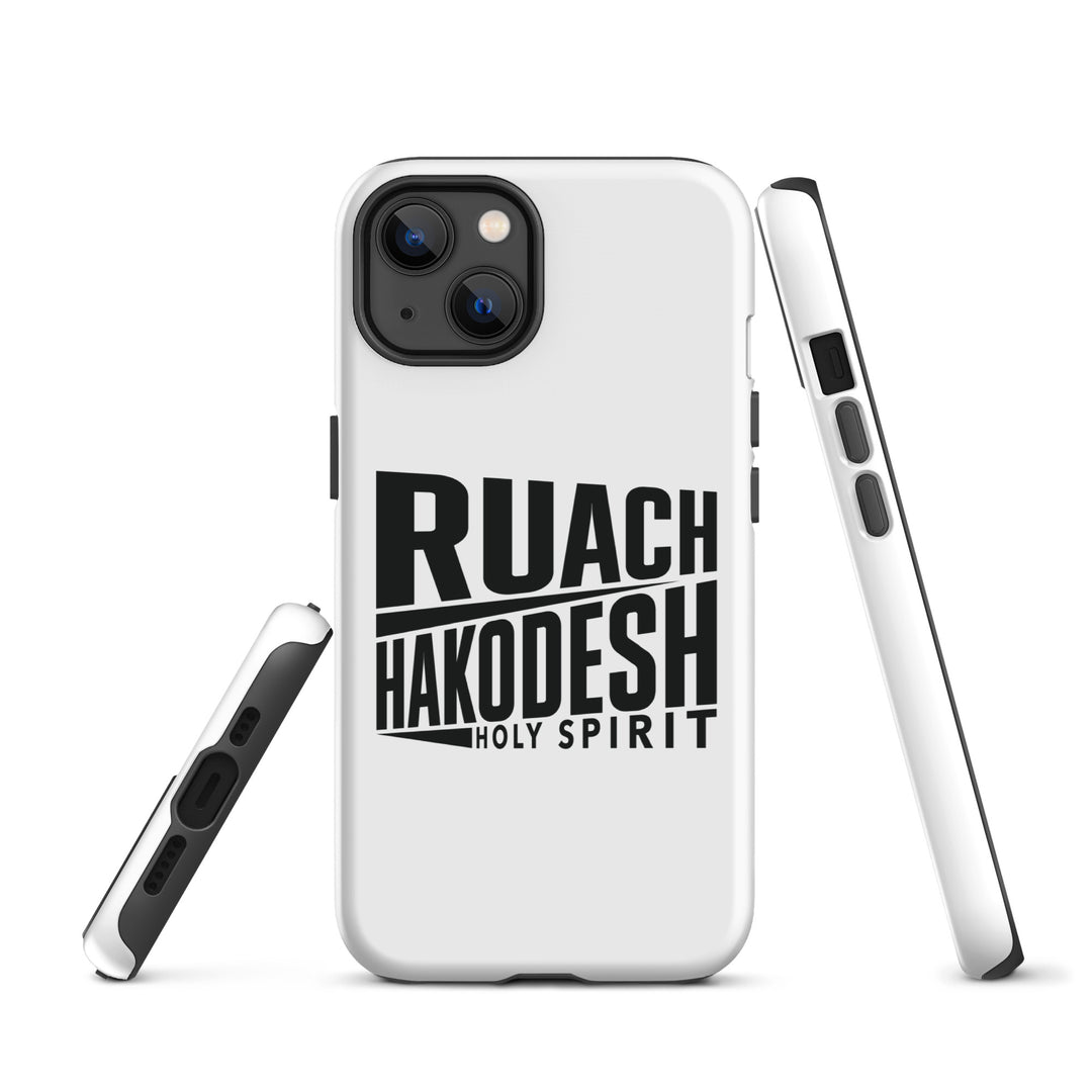 Christian Phone Case Ruach Hakodesh Holy Spirit White for iPhone® iPhone® Phone Cases   