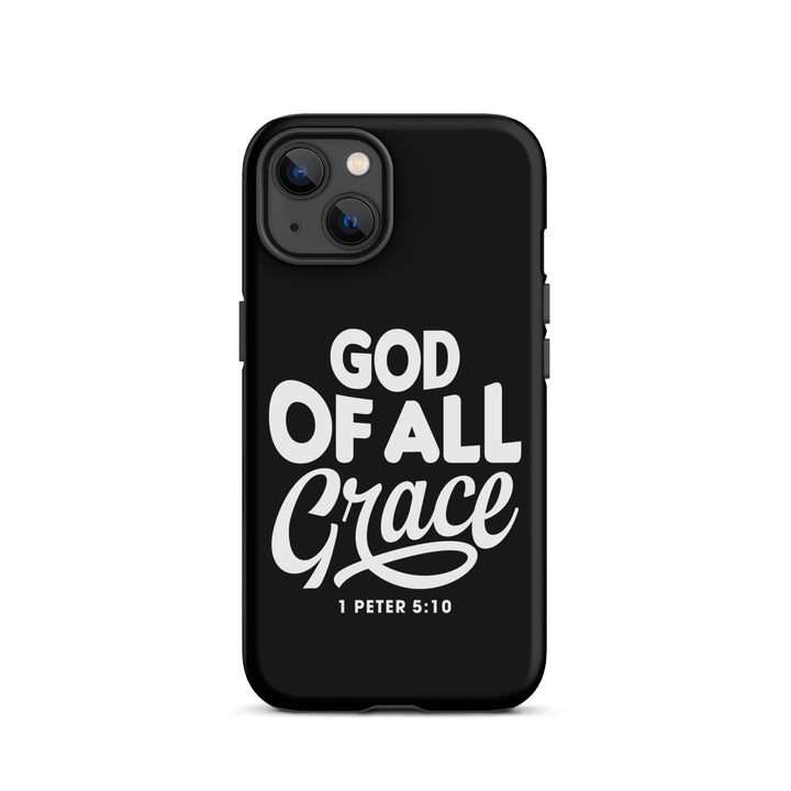 Christian Phone Case God of All Grace Black for iPhone® iPhone® Phone Cases Matte iPhone 13 