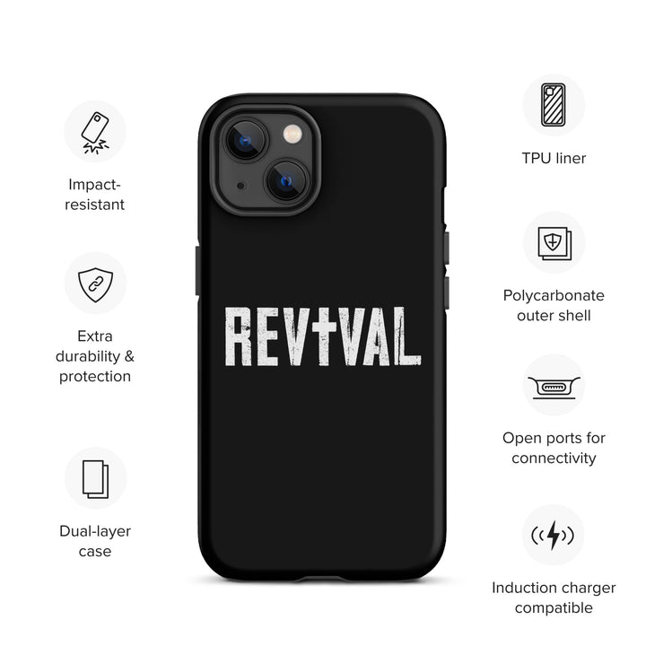 Christian Phone Case Revival Black for iPhone® iPhone® Phone Cases   