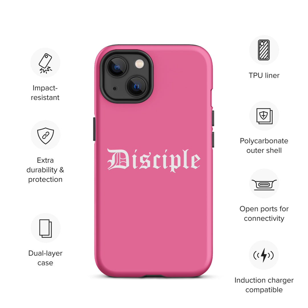 Christian Phone Case Disciple Pink  for iPhone® iPhone® Phone Cases   