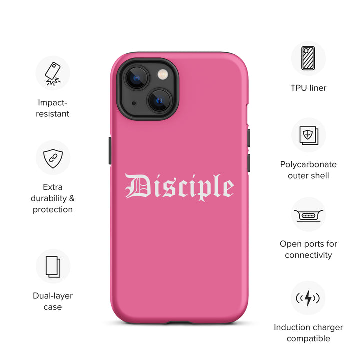 Christian Phone Case Disciple Pink  for iPhone® iPhone® Phone Cases   