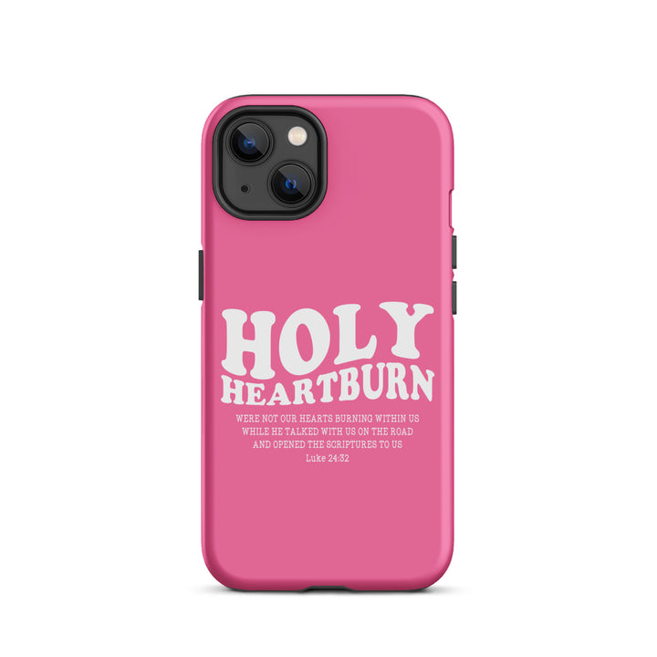 Christian Phone Case Holy Heartburn Pink  for iPhone® iPhone® Phone Cases Matte iPhone 13 