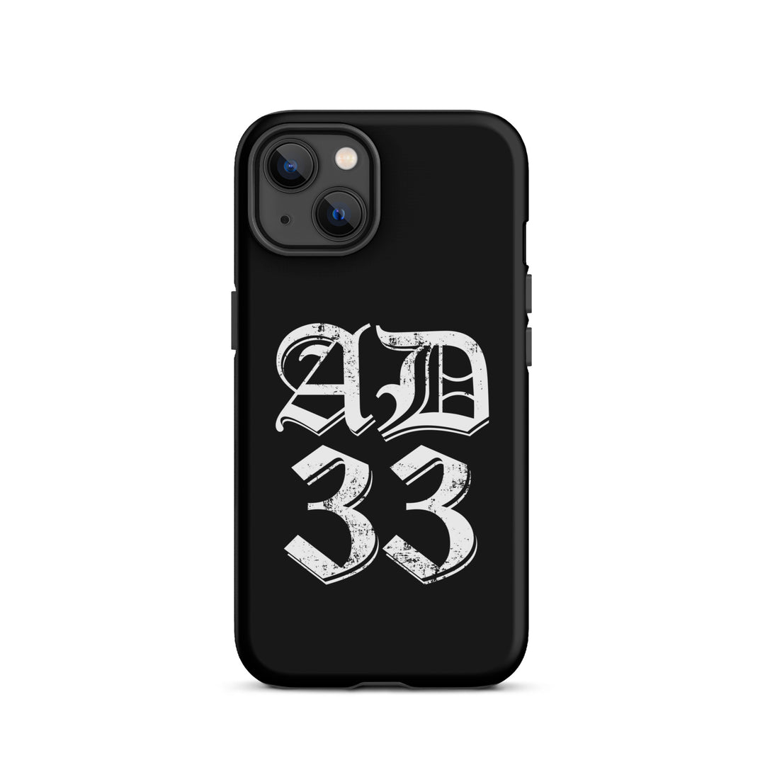 Christian Phone Case AD 33 Old English Black for iPhone® iPhone® Phone Cases Matte iPhone 13 