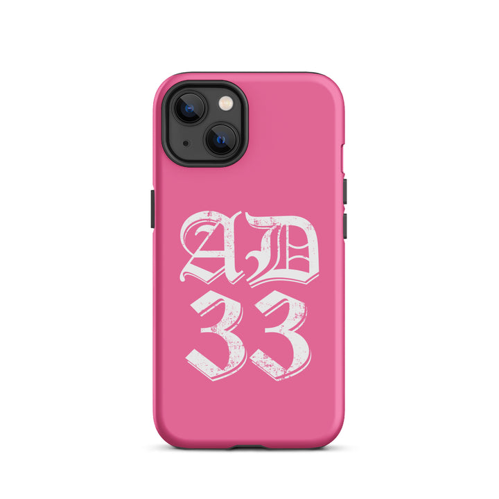 Christian Phone Case AD 33 Old English Pink for iPhone® iPhone® Phone Cases Matte iPhone 13 