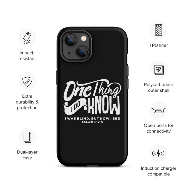 Christian Phone Case Now I See Black for iPhone® iPhone® Phone Cases   