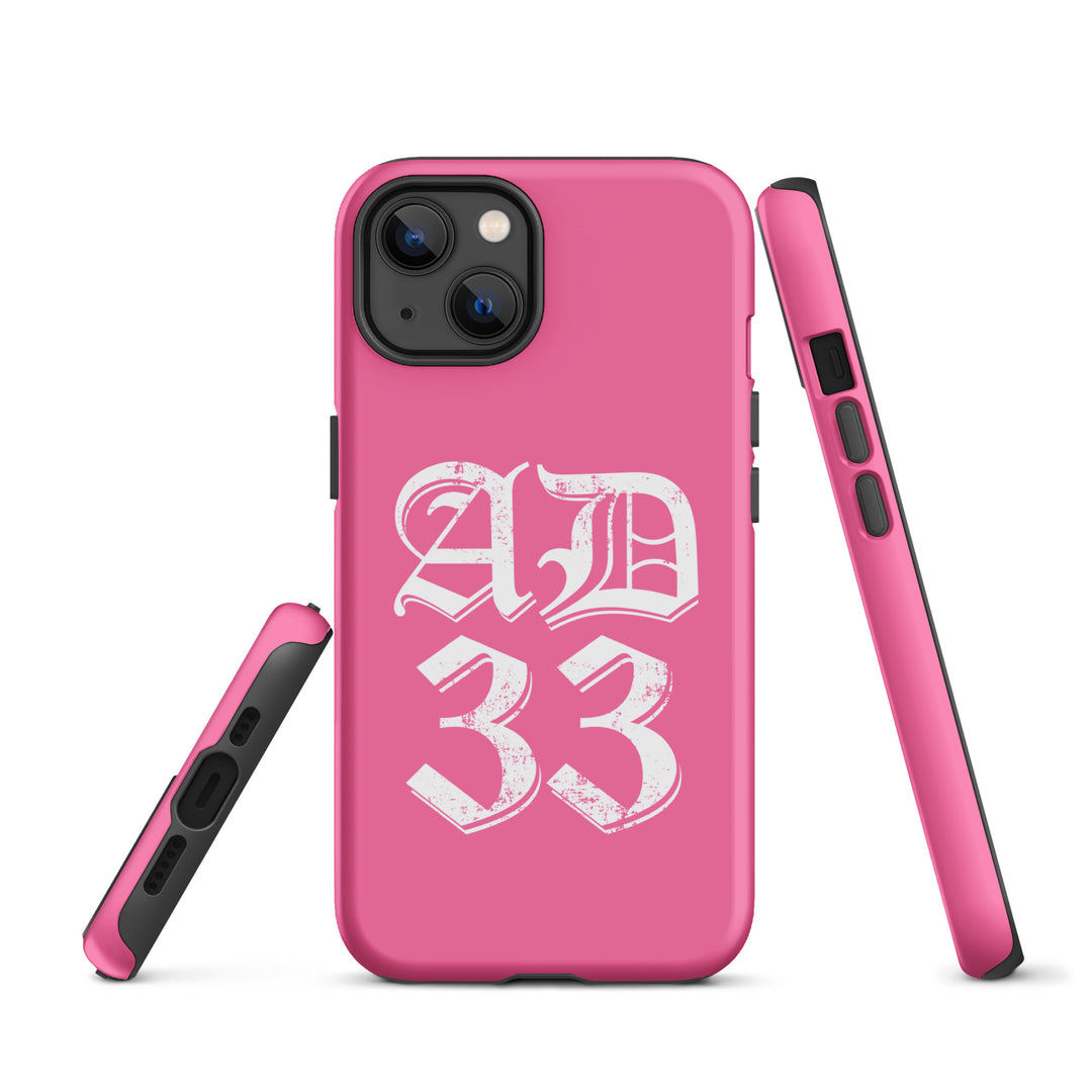 Christian Phone Case AD 33 Old English Pink for iPhone® iPhone® Phone Cases   