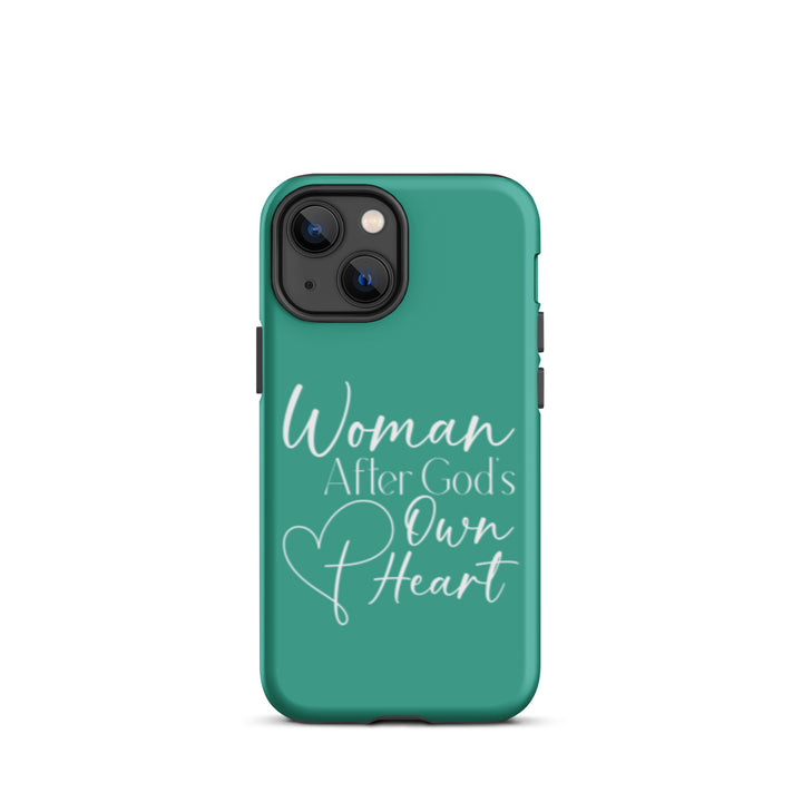 Christian Phone Case Woman After God's Heart for iPhone® iPhone® Phone Cases Matte iPhone 13 mini 