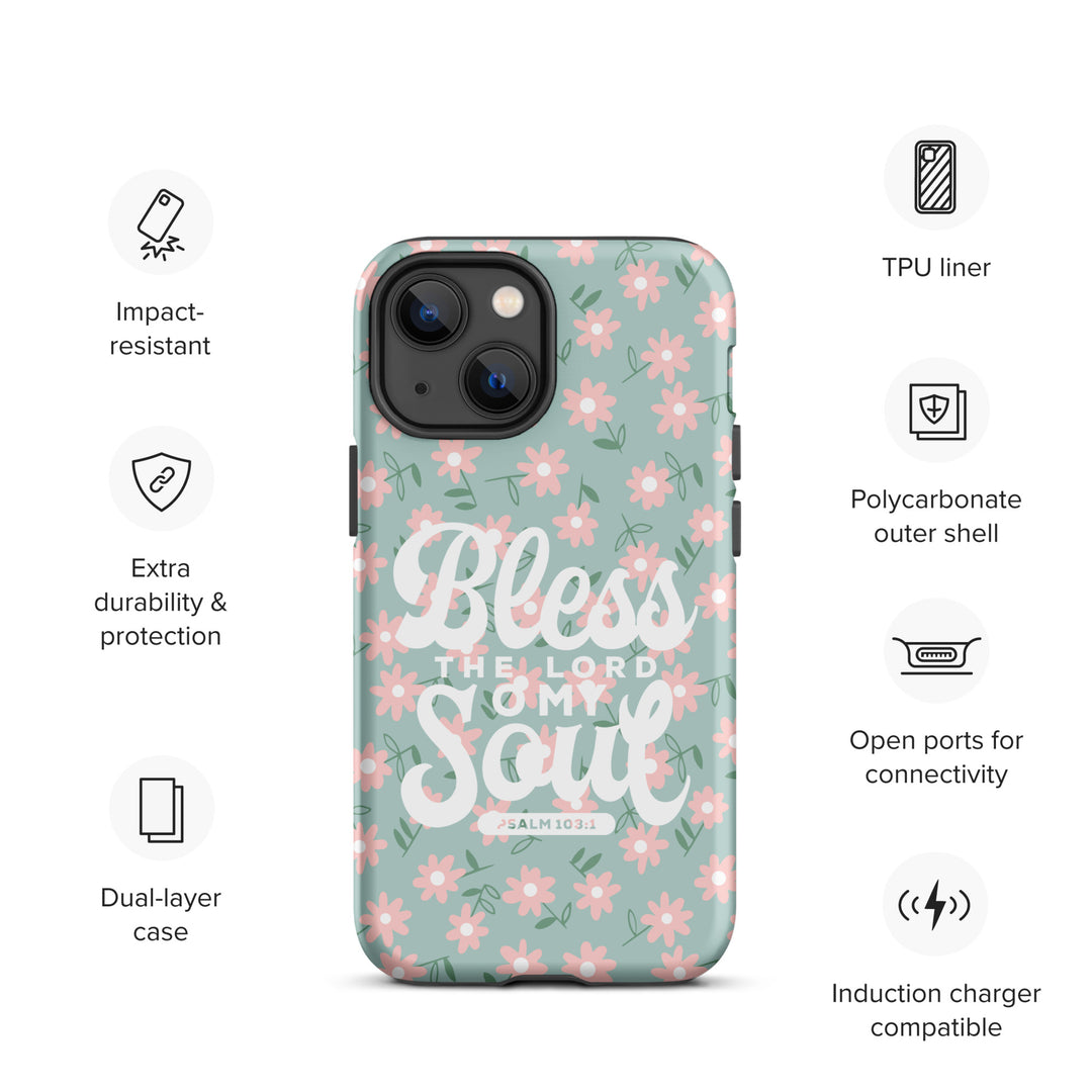 Christian Phone Case Bless The Lord Daisy for iPhone® iPhone® Phone Cases   