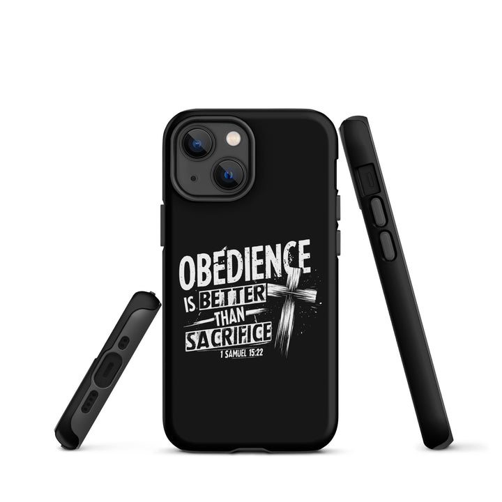 Christian Phone Case Obedience Is Better for iPhone® iPhone® Phone Cases   