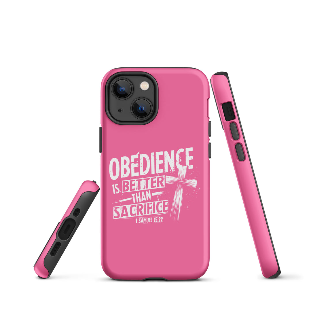 Christian Phone Case Obedience IS Better for iPhone® iPhone® Phone Cases   