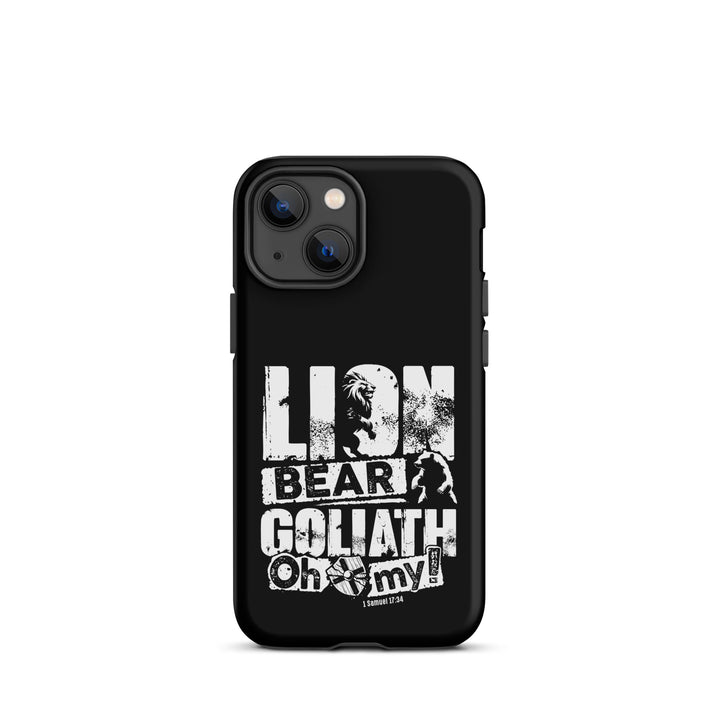 Christian Phone Case Lion Bear Goliath for iPhone® iPhone® Phone Cases Matte iPhone 13 mini 