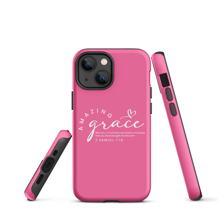 Christian Phone Case Amazing Grace Pink for iPhone® iPhone® Phone Cases   