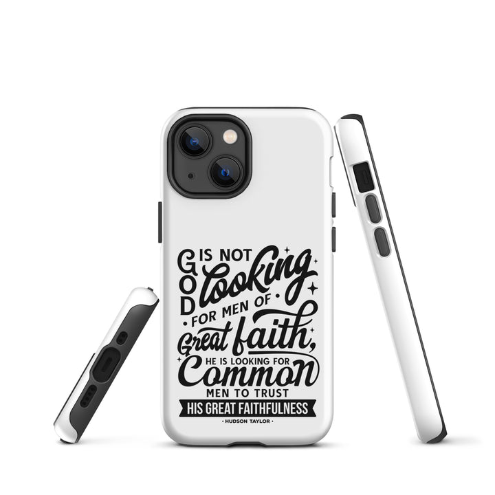 Christian Phone Case Common Men White for iPhone® iPhone® Phone Cases   