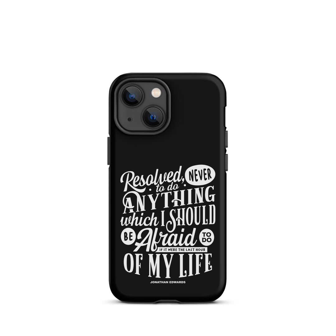 Christian Phone Case Last Hour Black for iPhone® iPhone® Phone Cases Matte iPhone 13 mini 