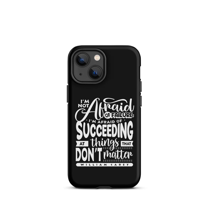 Christian Phone Case Things That Matter Black for iPhone® iPhone® Phone Cases Matte iPhone 13 mini 