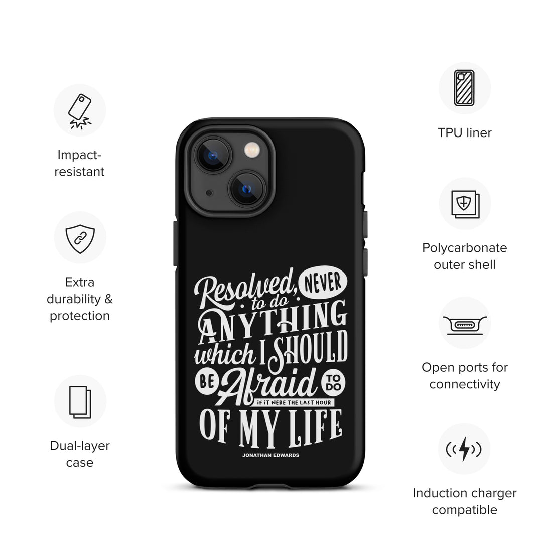 Christian Phone Case Last Hour Black for iPhone® iPhone® Phone Cases   