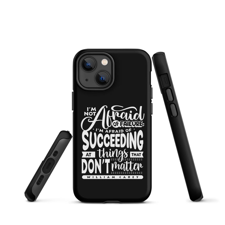 Christian Phone Case Things That Matter Black for iPhone® iPhone® Phone Cases   