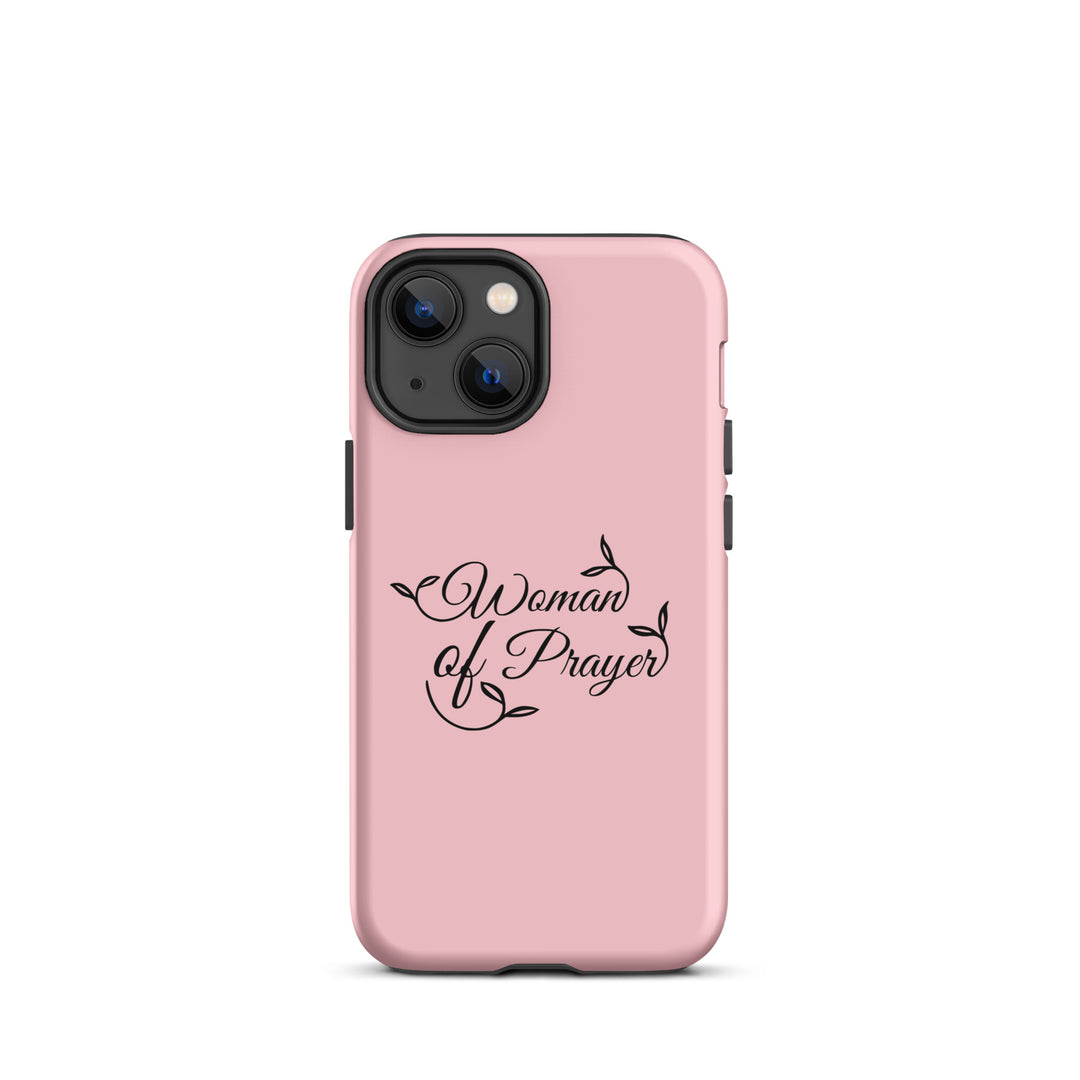 Christian Phone Case Woman of Prayer Pink for iPhone® iPhone® Phone Cases Matte iPhone 13 mini 