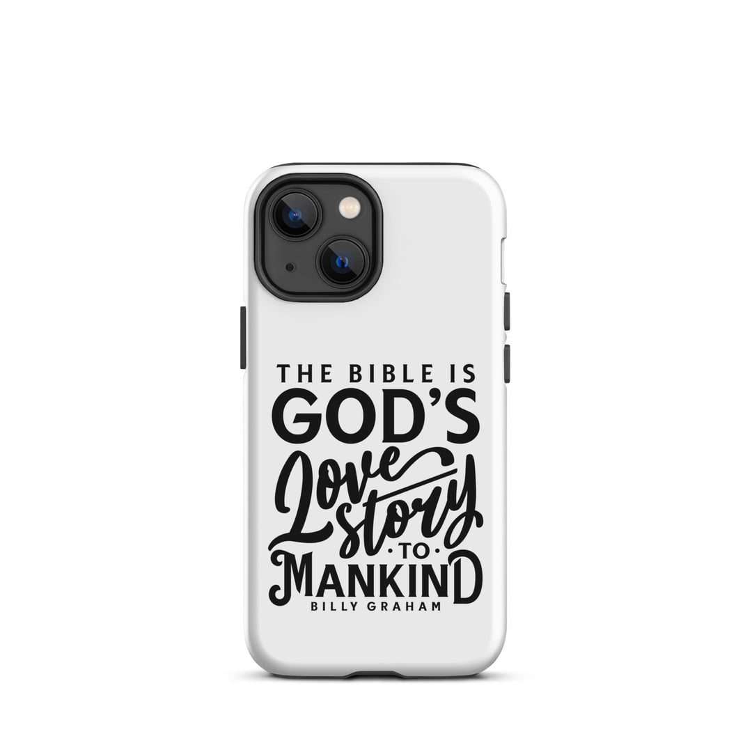 Christian Phone Case God's Love Story White for iPhone® iPhone® Phone Cases Matte iPhone 13 mini 