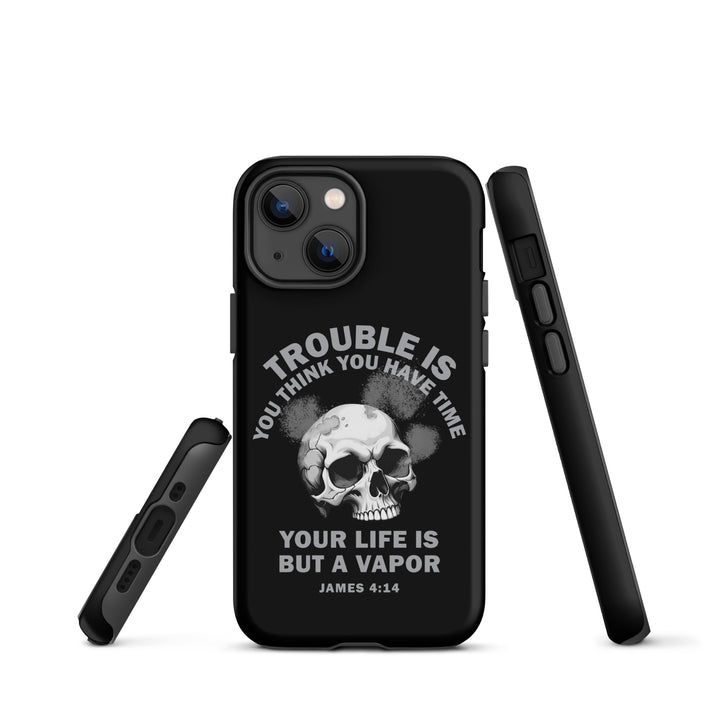 Christian Phone Case Life Is Vapor Black for iPhone® iPhone® Phone Cases   