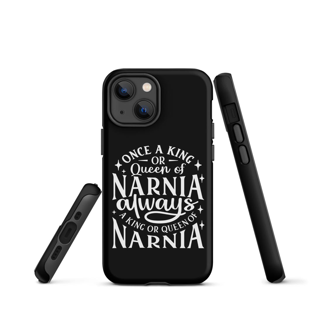 Christian Phone Case King or Queen Narnia Black for iPhone® iPhone® Phone Cases   