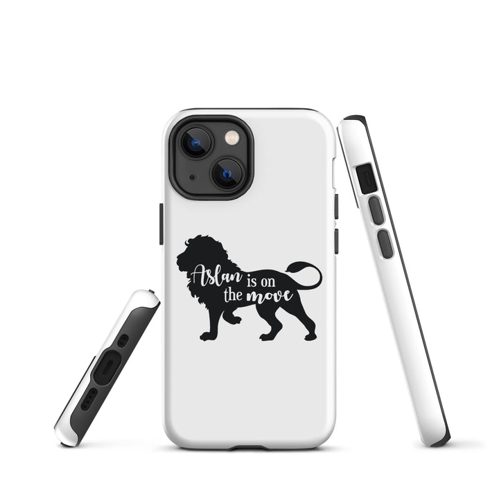 Christian Phone Case Aslan Is On The Move White for iPhone® iPhone® Phone Cases   