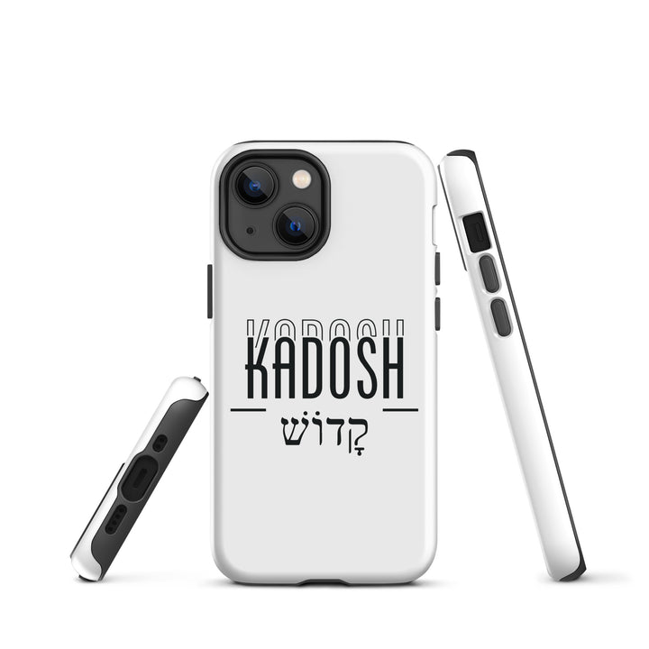 Christian Phone Case Kadosh Hebrew White for iPhone® iPhone® Phone Cases   