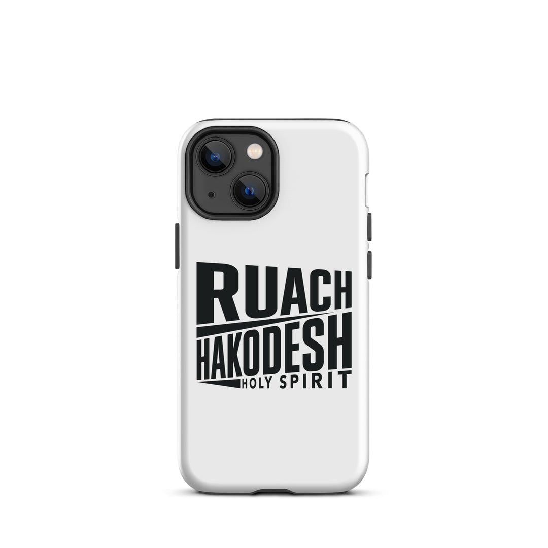 Christian Phone Case Ruach Hakodesh Holy Spirit White for iPhone® iPhone® Phone Cases Matte iPhone 13 mini 