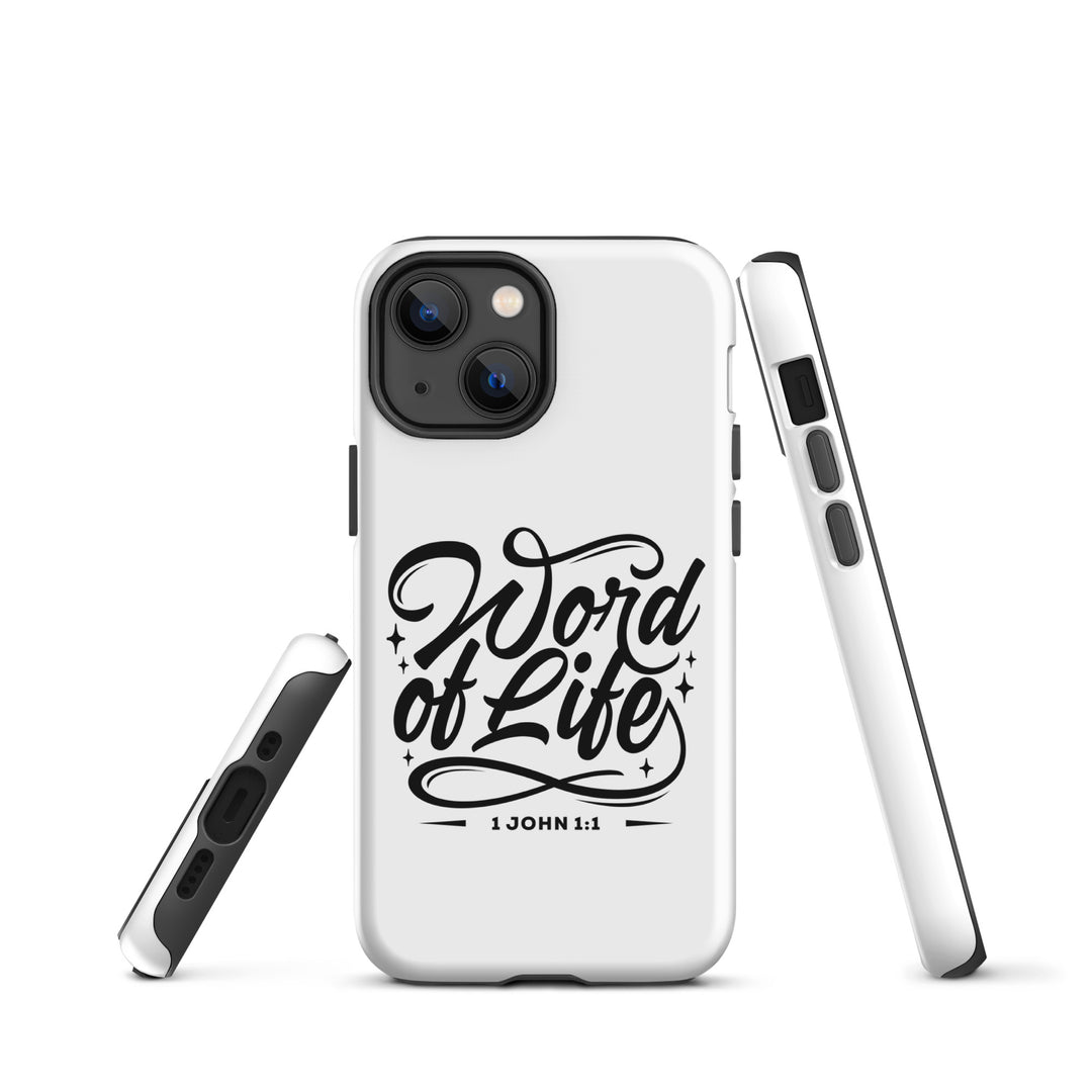 Christian Phone Case Word of Life White for iPhone® iPhone® Phone Cases   