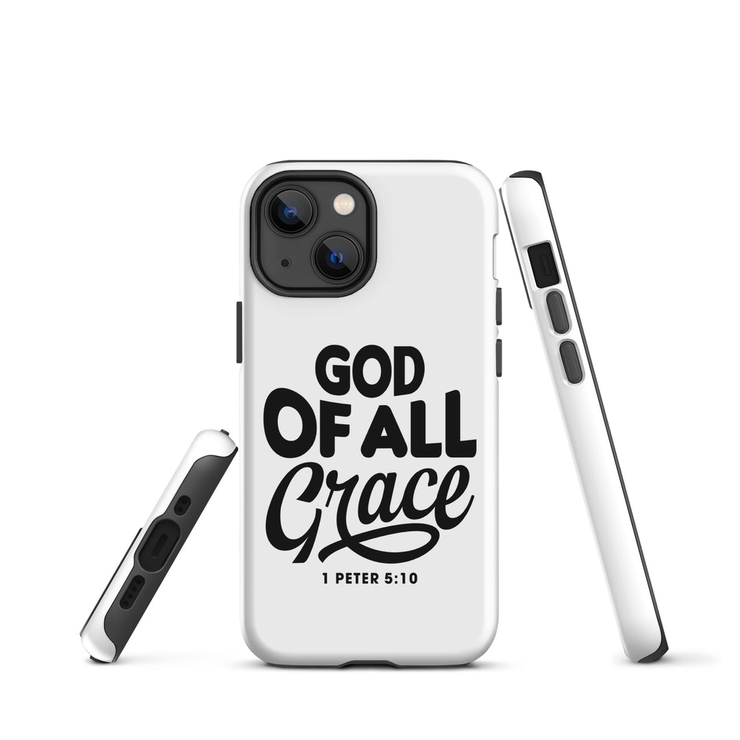 Christian Phone Case God of All Grace White for iPhone® iPhone® Phone Cases   