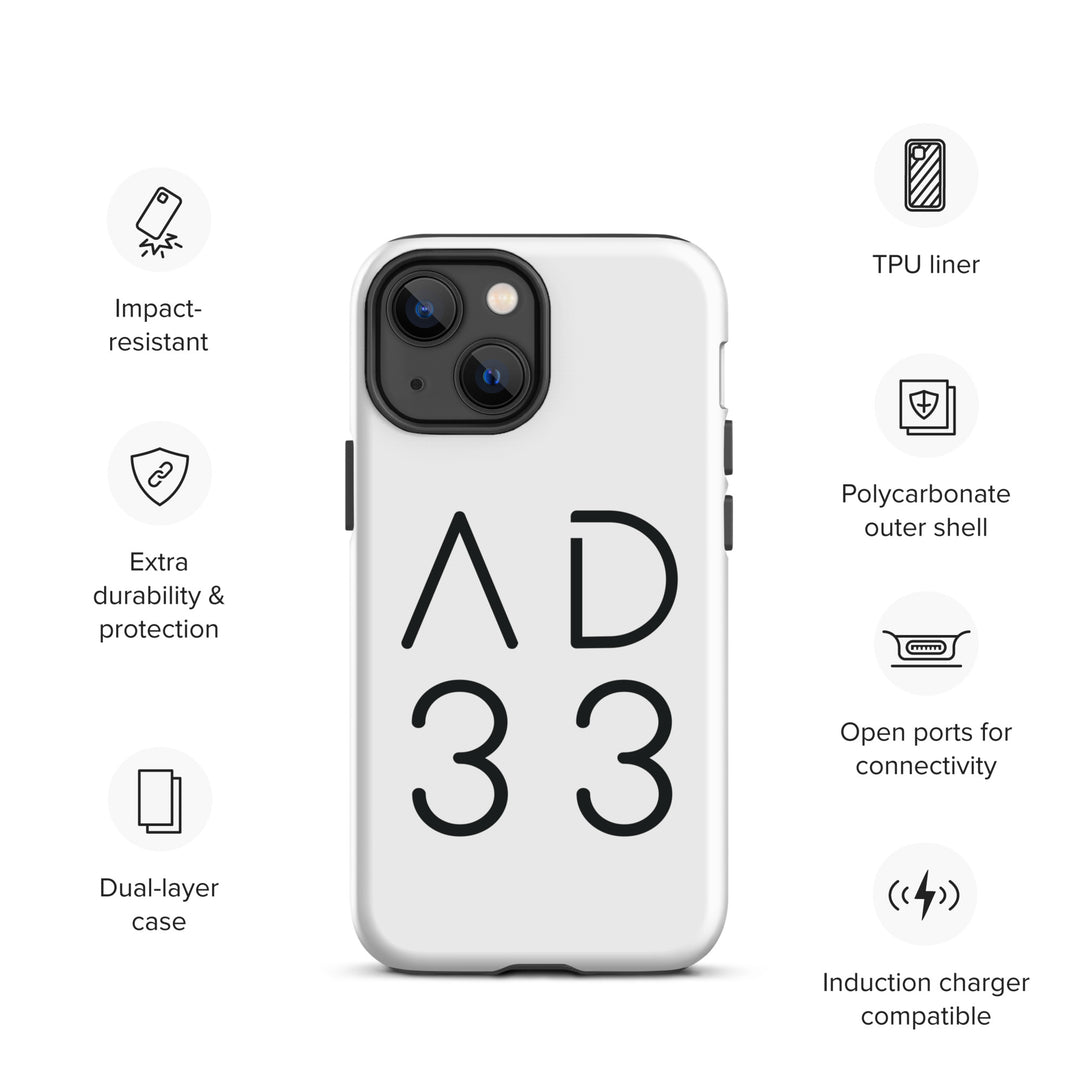 Christian Phone Case AD 33 White for iPhone® iPhone® Phone Cases   