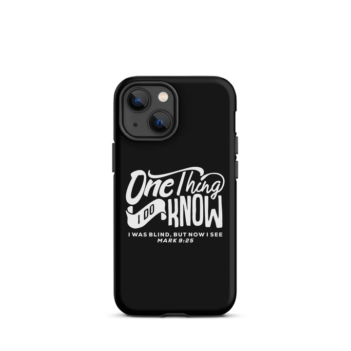 Christian Phone Case Now I See Black for iPhone® iPhone® Phone Cases Matte iPhone 13 mini 