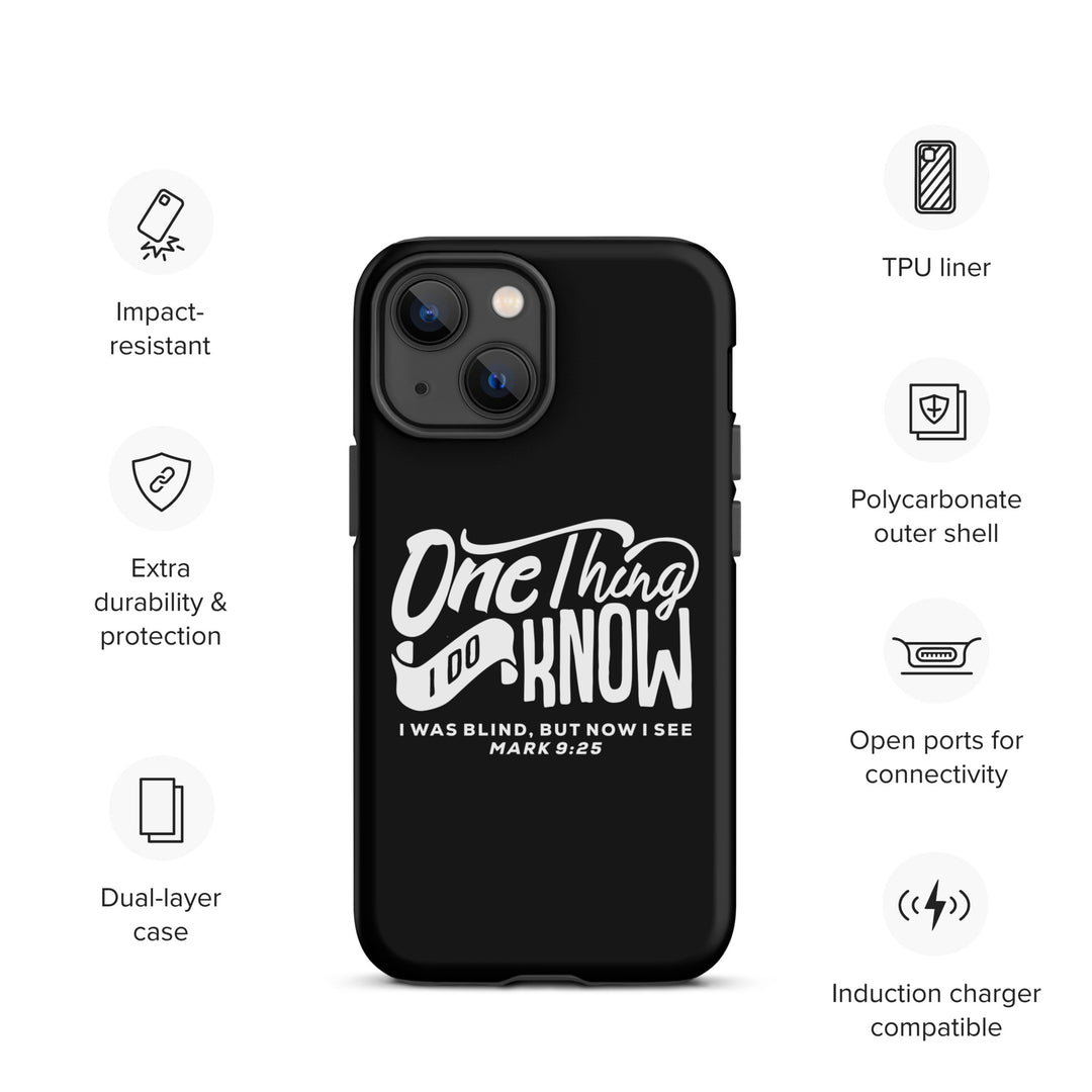 Christian Phone Case Now I See Black for iPhone® iPhone® Phone Cases   