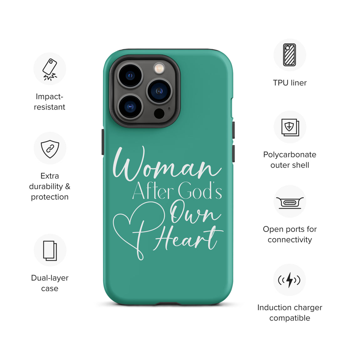 Christian Phone Case Woman After God's Heart for iPhone® iPhone® Phone Cases   