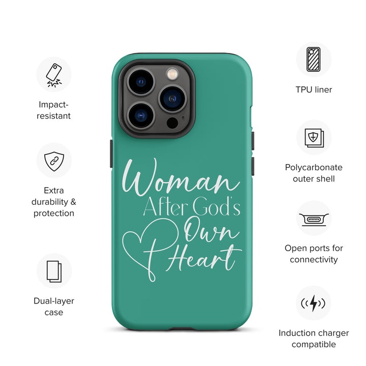 Christian Phone Case Woman After God's Heart for iPhone® iPhone® Phone Cases   