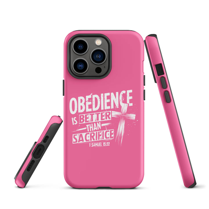 Christian Phone Case Obedience IS Better for iPhone® iPhone® Phone Cases   