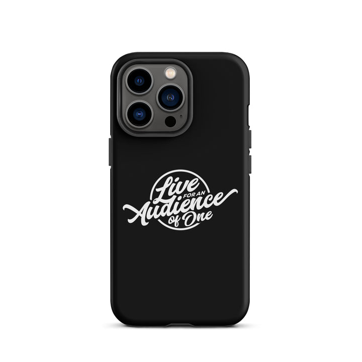 Christian Phone Case Audience of One Black for iPhone® iPhone® Phone Cases Matte iPhone 13 Pro 