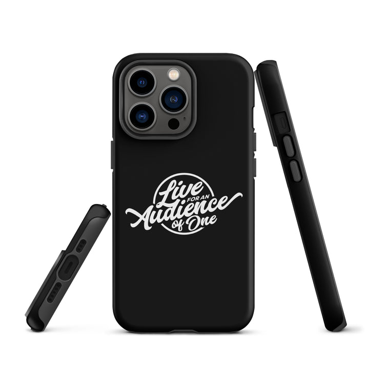 Christian Phone Case Audience of One Black for iPhone® iPhone® Phone Cases   