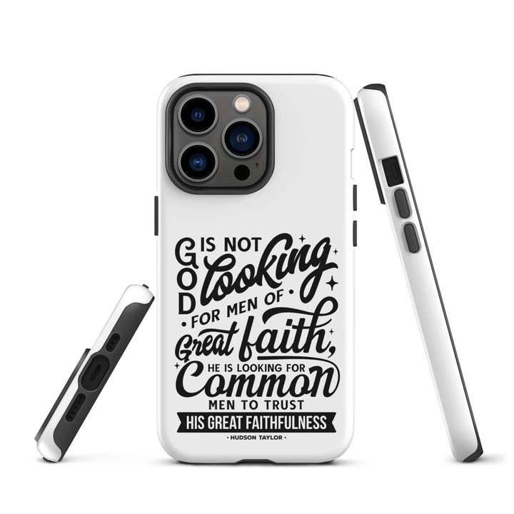 Christian Phone Case Common Men White for iPhone® iPhone® Phone Cases   