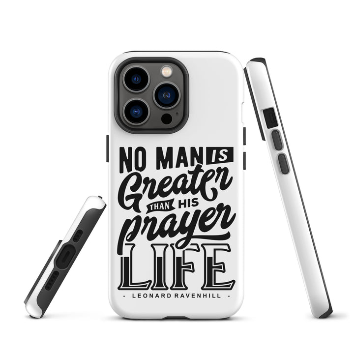 Christian Phone Case Prayer Life White for iPhone® iPhone® Phone Cases   