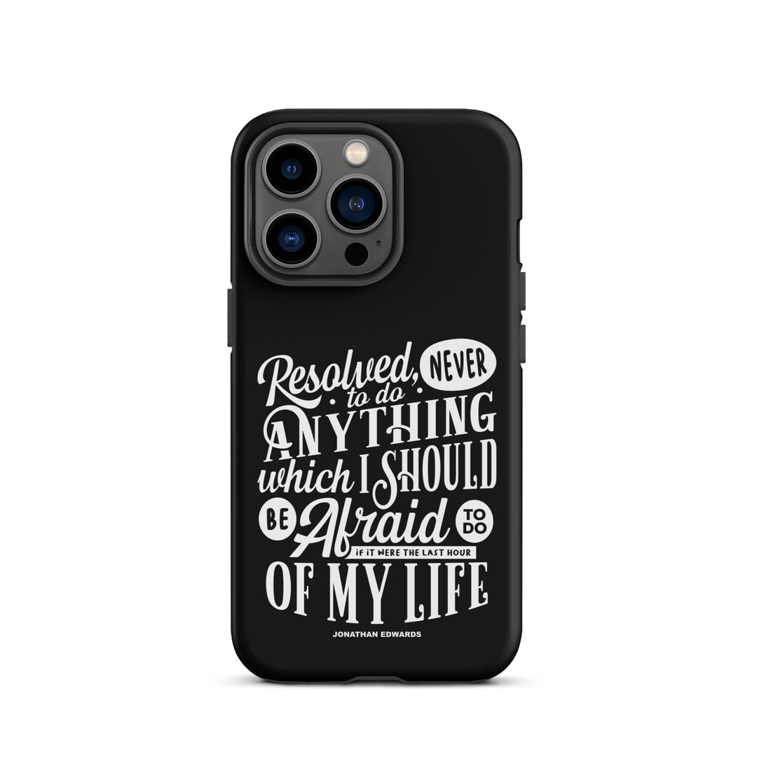 Christian Phone Case Last Hour Black for iPhone® iPhone® Phone Cases Matte iPhone 13 Pro 