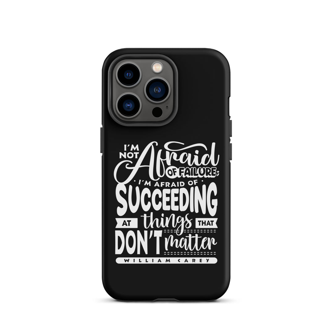 Christian Phone Case Things That Matter Black for iPhone® iPhone® Phone Cases Matte iPhone 13 Pro 