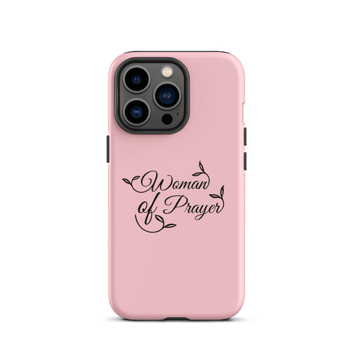 Christian Phone Case Woman of Prayer Pink for iPhone® iPhone® Phone Cases Matte iPhone 13 Pro 