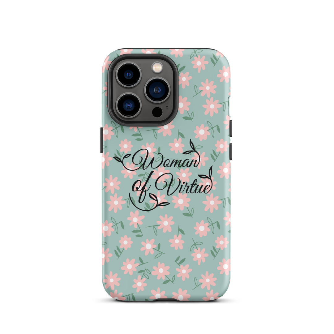 Christian Phone Case Woman of Virtue Daisy for iPhone® iPhone® Phone Cases Matte iPhone 13 Pro 