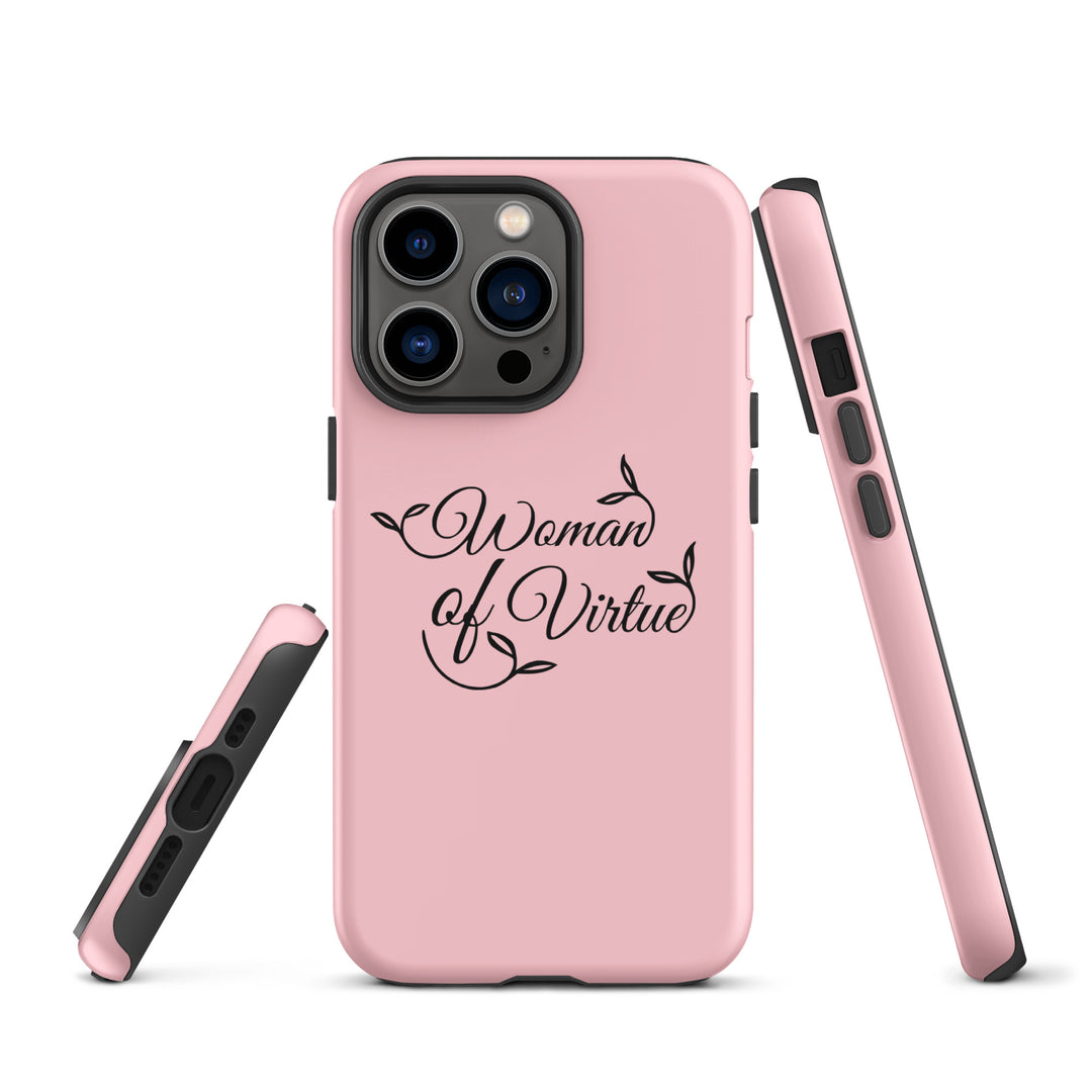 Christian Phone Case Woman of Virtue Pink for iPhone® iPhone® Phone Cases   