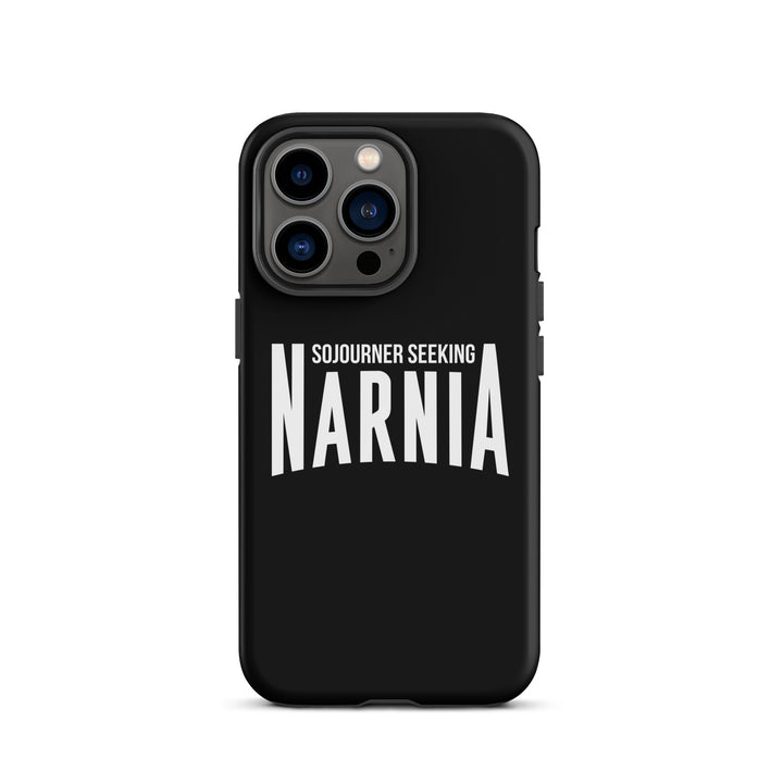 Christian Phone Case Sojourner Seeking Narnia Black for iPhone® iPhone® Phone Cases Matte iPhone 13 Pro 